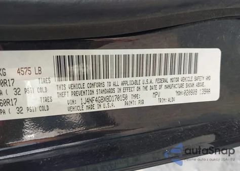 2011 Jeep Patriot Latitude X from USA, damaged, VIN 1J4NF4GBXBD170150